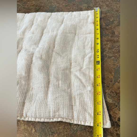 Set of 2 Pottery Barn King Linen Cotton Gauze Pillow Case Shams